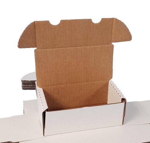NEPA Market 400 Count Cardboard Card Storage Box – Perfect for Baseball Cards, Football Cards, Basketball Cards, Collectible Gaming & TCG (3)