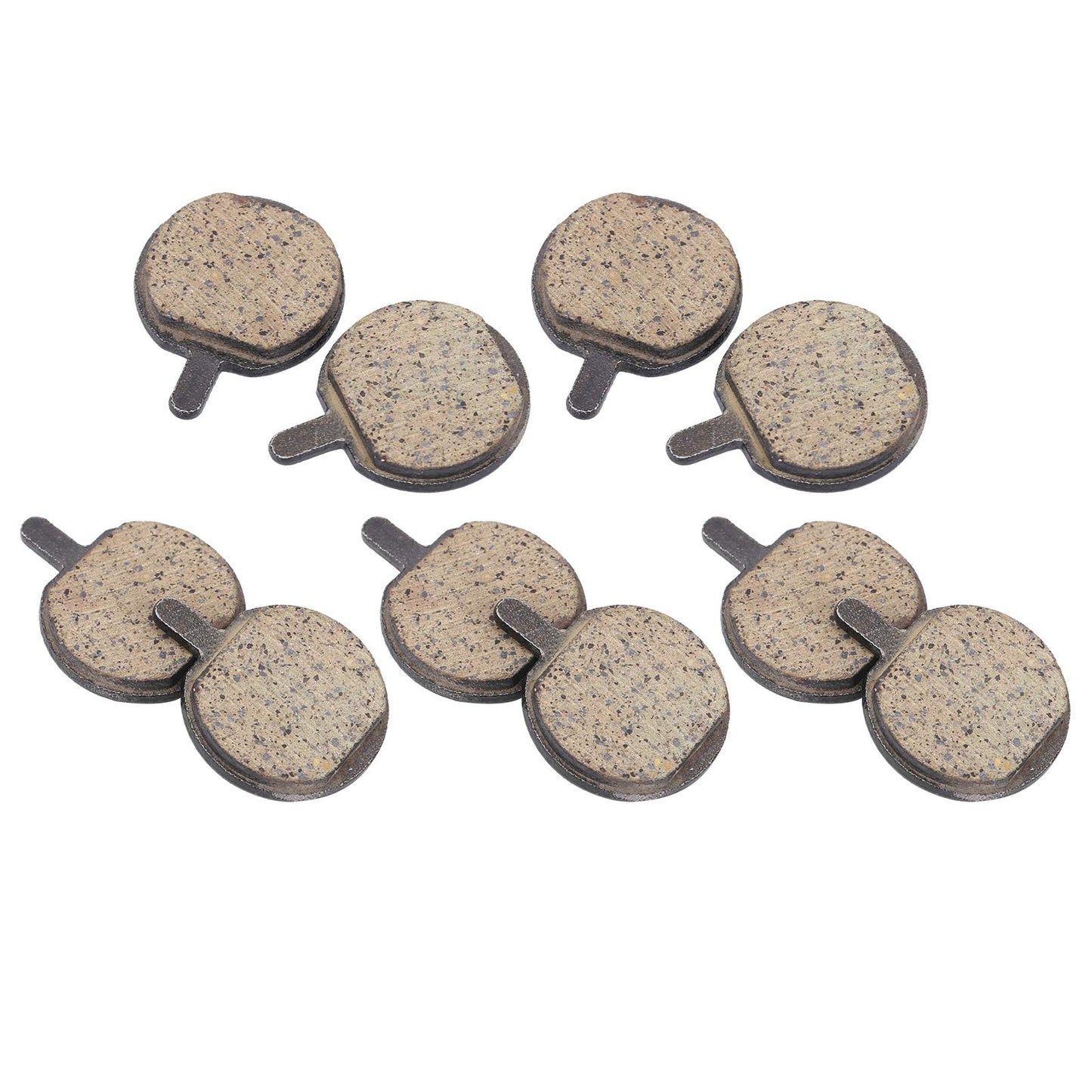 5Pairs Disc Brake Pads SemiMetallic High Temperature Resistance Cycling Parts for Mountain Bike