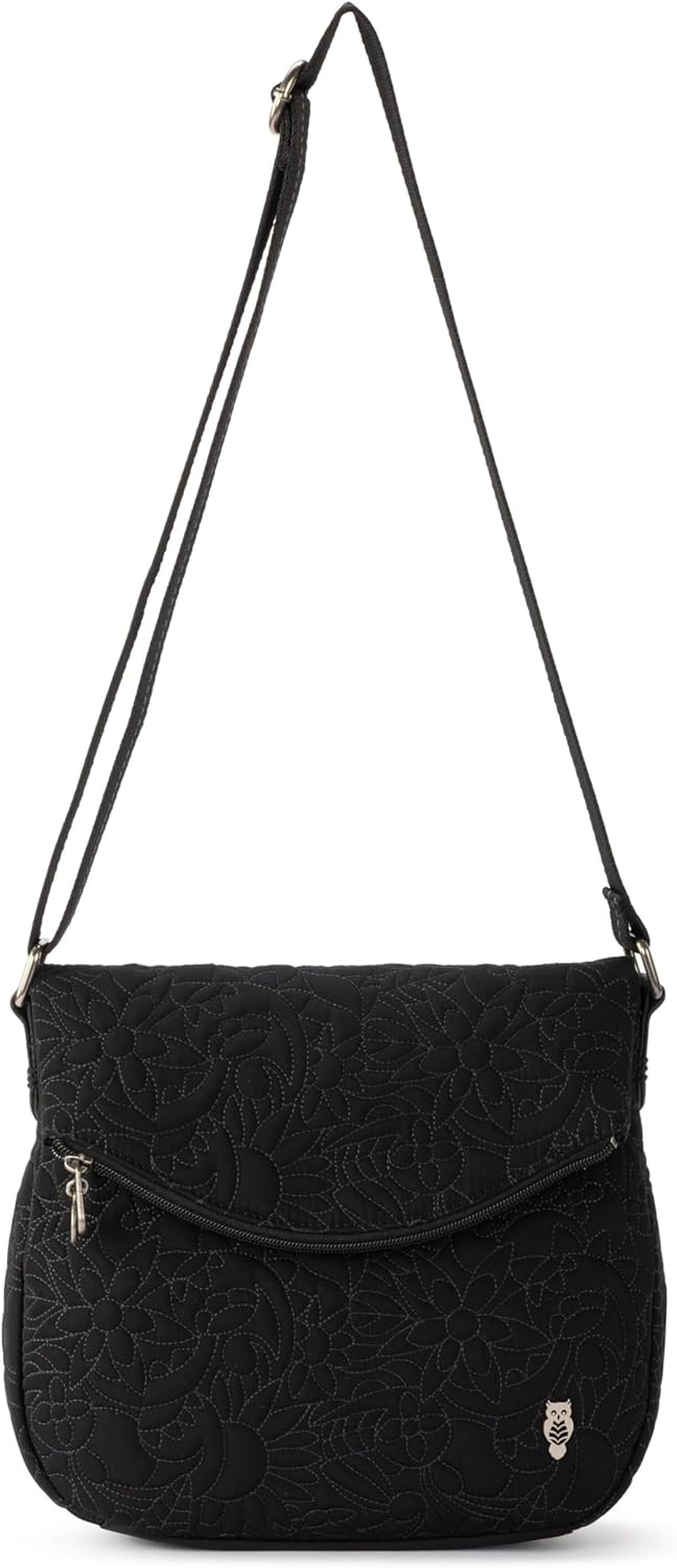 Sakroots Foldover Crossbody Purse - Women's Handbag For Everyday & Travel - Cross Body With Adjustable Shoulder Strap