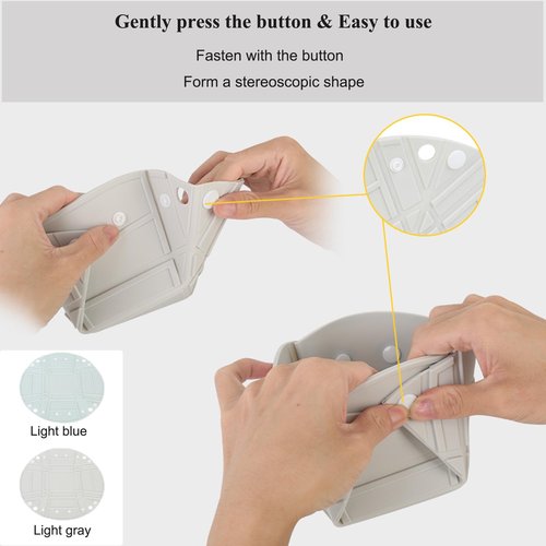 Camping Bowl Collapsible Silicone Bowl Portable Camping Tableware Folding Picnic Bowl for Travel Camping Fridge Food Storage