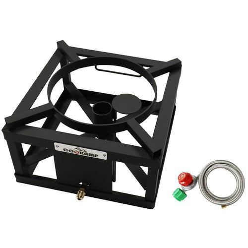 COOKAMP High-Pressure Single Burner Propane Stove With Jet Burner - Perfect for Backyard Cookouts,Tailgating, and So Much More!SA1050