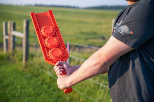 Do All Outdoors Triple Clay Handheld Clay Pigeon Thrower