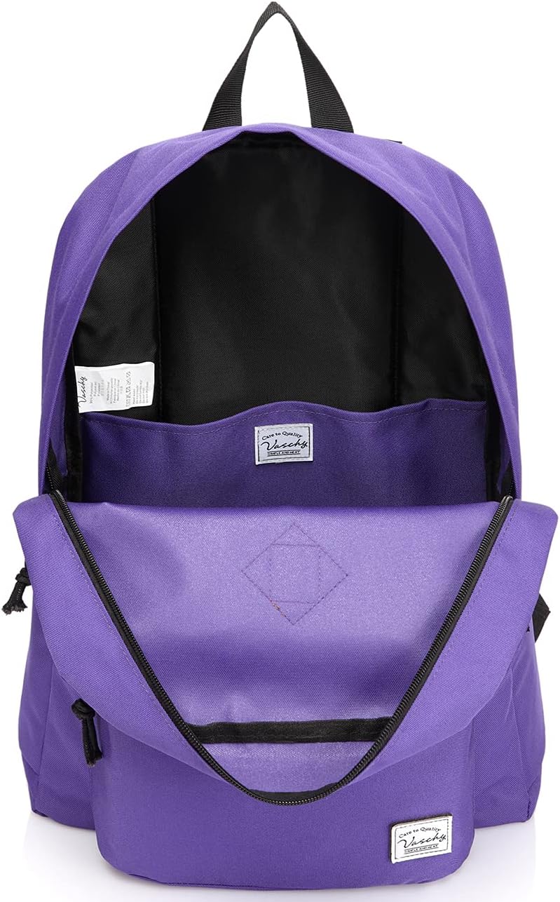 VASCHY Backpacks Handbags, Lavender, M