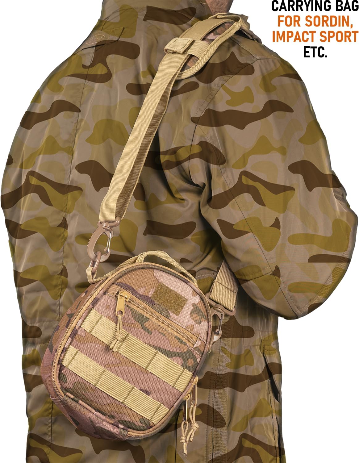 ACE Schakal Ear Defender Bag - Carrying Bag Compatible with Ear Muffs by Sordin, Howard Leight and More