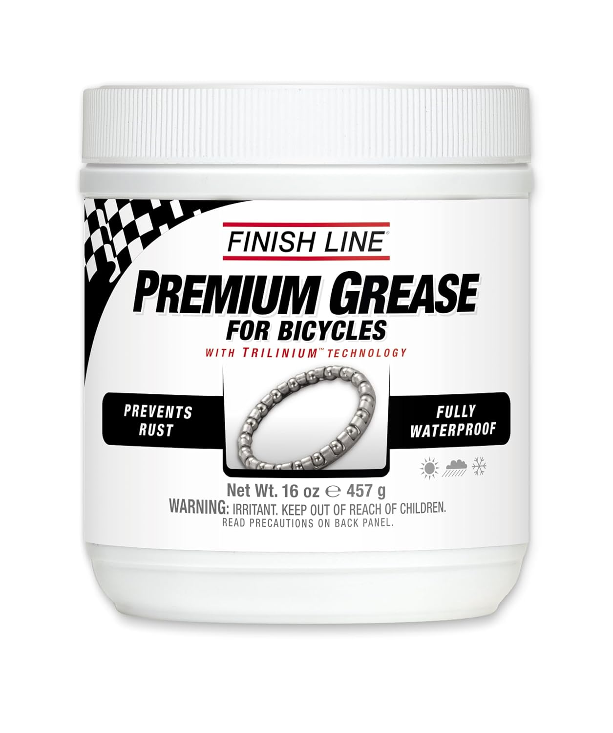 Finish Line Premium Grease, 1 lb Tub