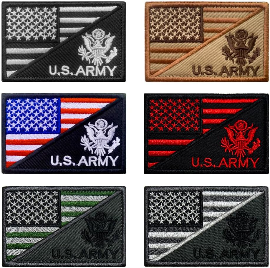 Antrix 6 PCS Tactical Joshua 1:9 Bible Verse 210 Have I NOT COMMANDED You Patch Hook and Loop Fastener Joshua 1:9 Be Strong and Courageous Emblem Badge Patch -4"*2.25"