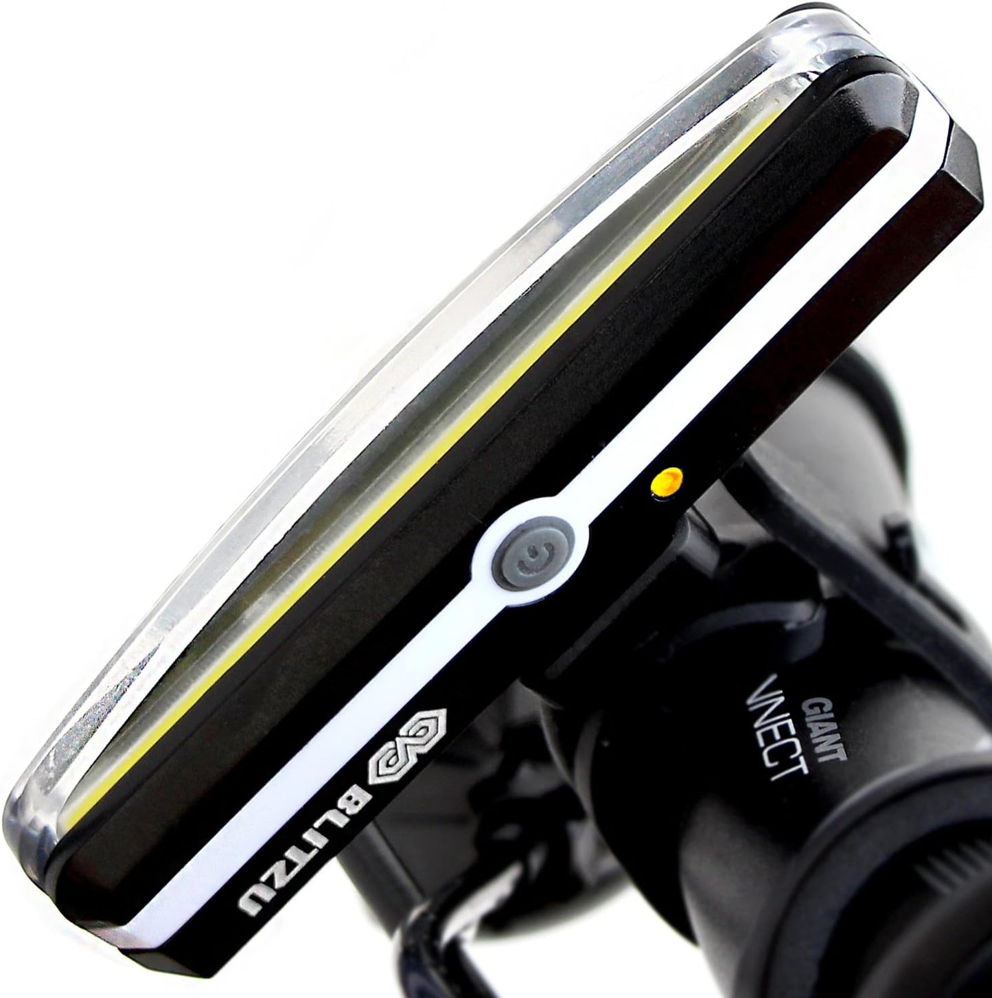 BLITZU Cyborg 168H Bike Headlight or 168T Tail Light USB Rechargeable LED Rear Bicycle Lights Set Front Back Night Riding, Cycling Safety Reflector Accessories