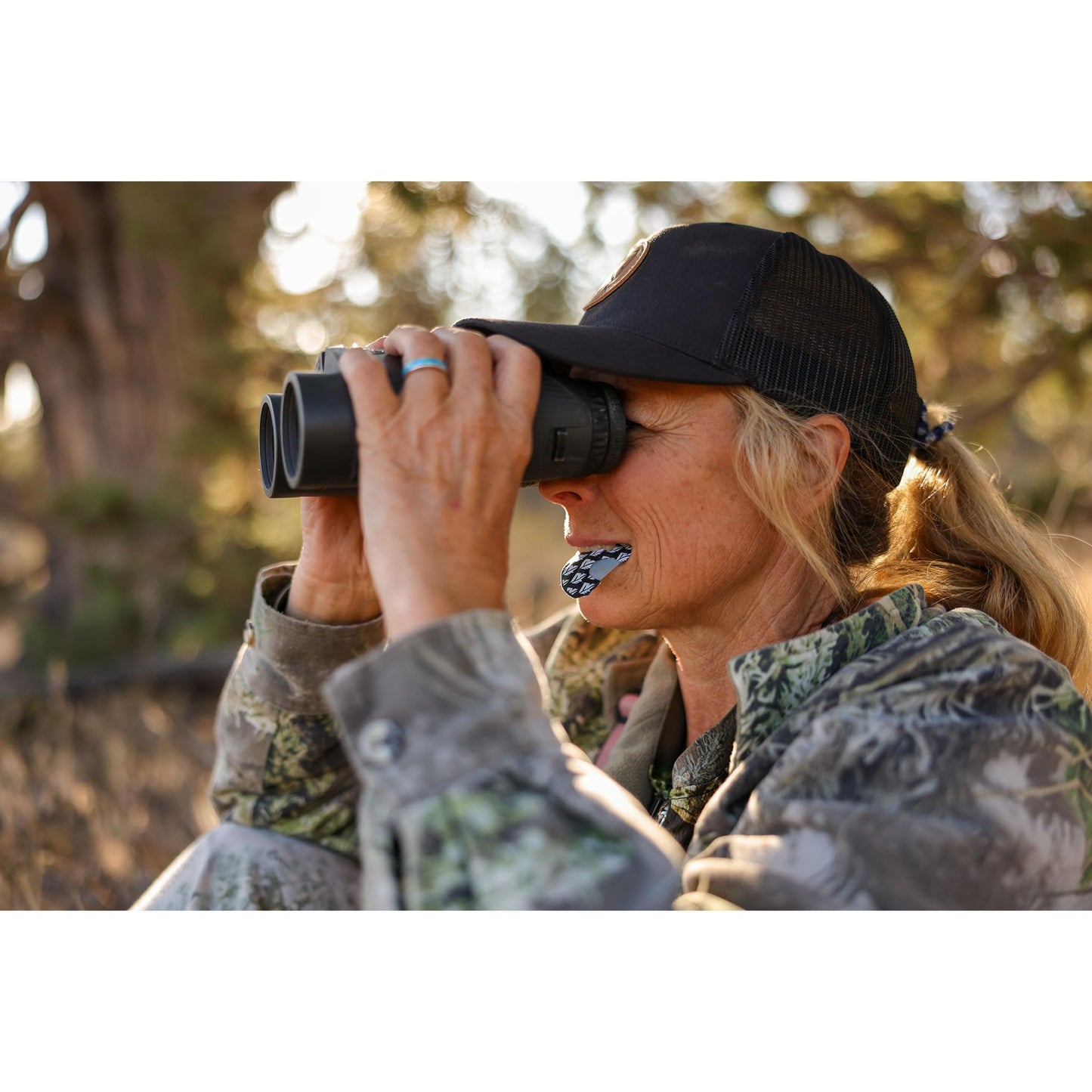 RIVEN Origin Series Elk Call Combo 3 Pack for Hunting | Perfect Variety of Reeds for Cow, Calf & Bull Sounds | Includes Single Lady, Black Ice & Stratum Large Frame Mouth Calls & One Carry Case