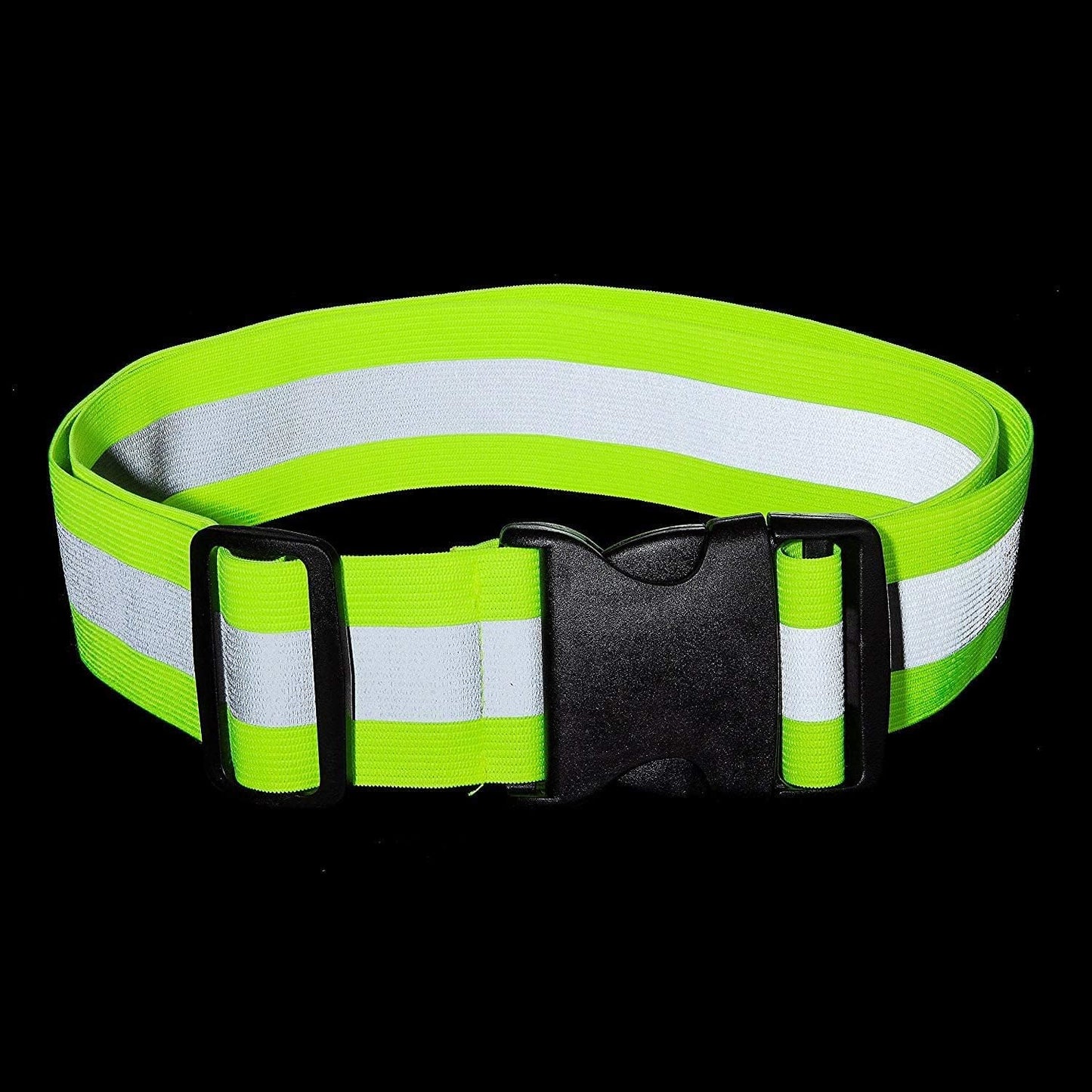 2-6 Pack - Reflective Glow Belt Safety Gear, Pt Belt, for Running Cycling Walking Marathon Military