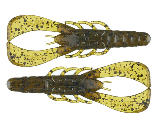 Strike King Rage Scounbug Fishing Lure, Soft Plastic Crawfish Imitator, Patented Rage Flange, High-Action Pincers, 8 Appendages