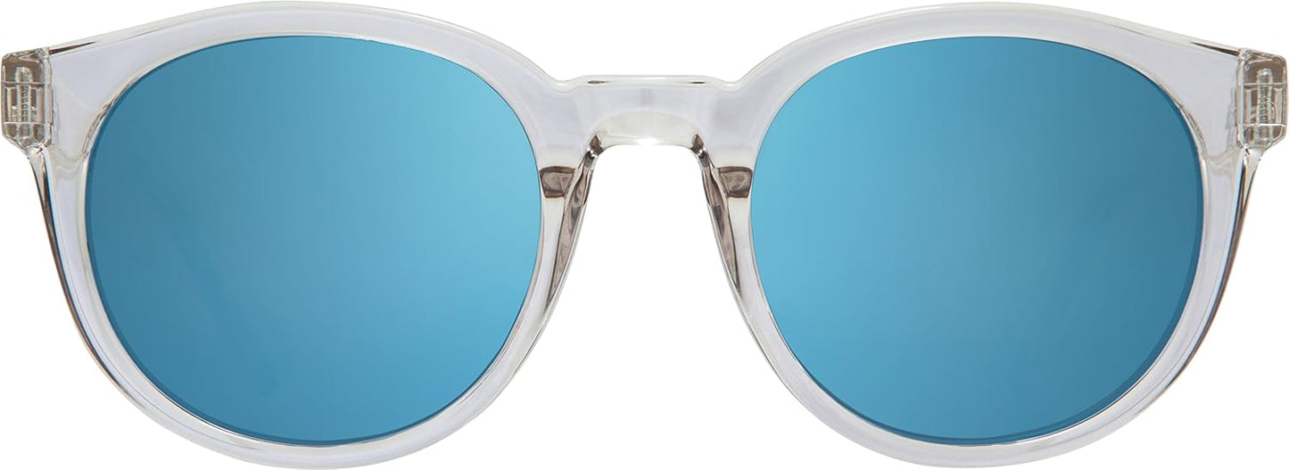 SPY OPTIC HiFi, Round Sunglasses, Color and Contrast Enhancing Lenses