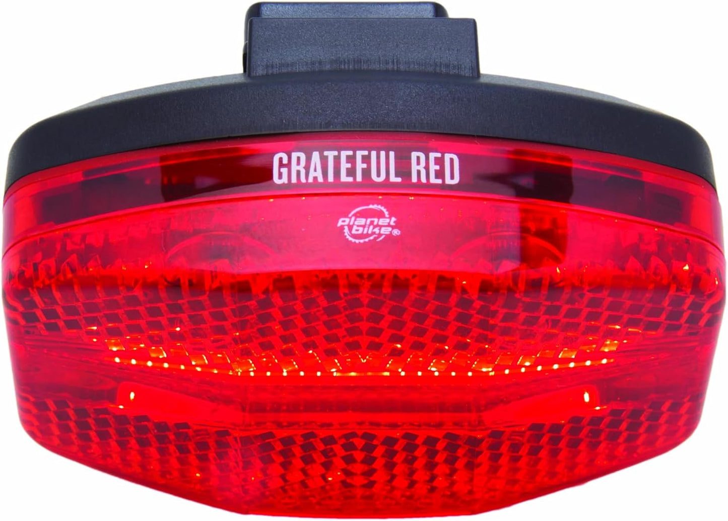 Grateful Red Bike Tail Light - Planet Bike LED Safety Light for Cycling