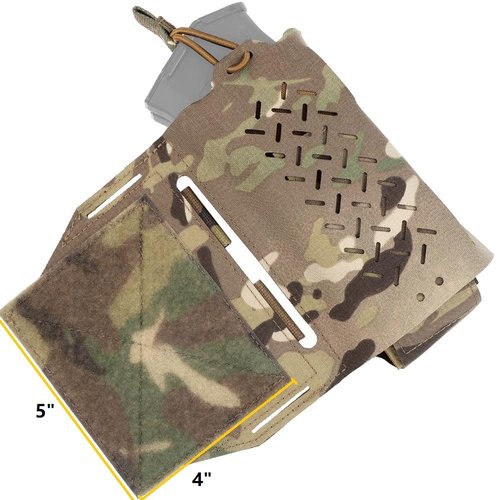 Tactical Expander Wing Pouch Set,Military Radio Holder 5.56 Mag Pouch Hunting Vest Accessories Chest Rig Side Bag