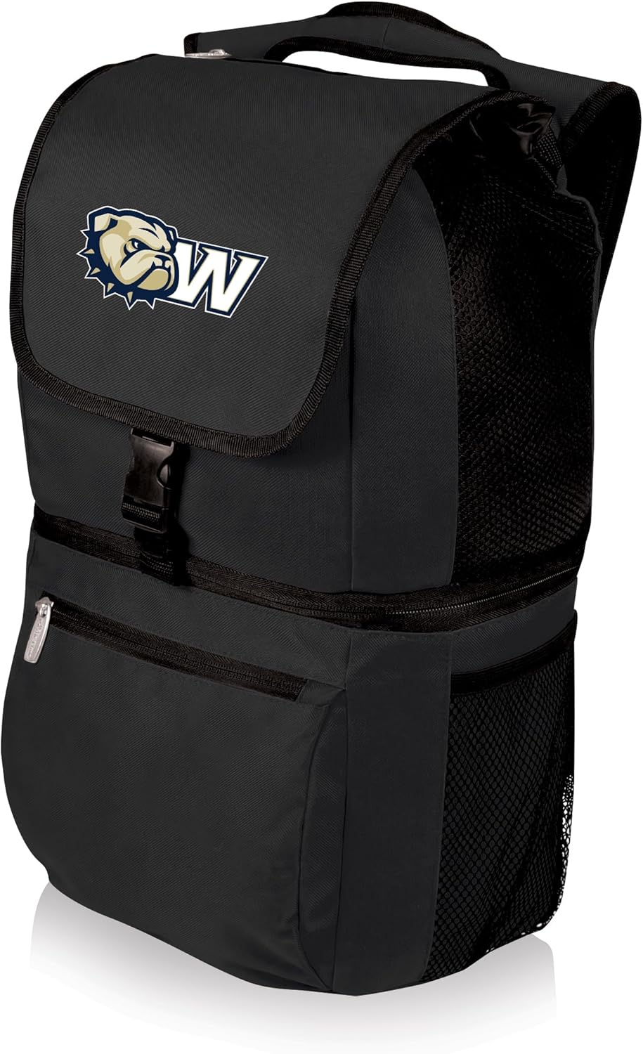 PICNIC TIME NCAA North Carolina Tar Heels Zuma Backpack Cooler - Soft Cooler Backpack - Lunch Cooler, (Black)