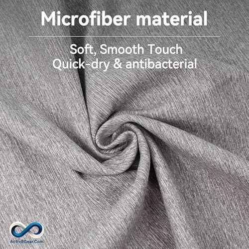 Quick Dry Gym Towel, Microfiber, Fast Drying, Odor-Free, Men & Women Workout Gear, Sweat, Working Out, Cleaning, Towels, 3-Pack