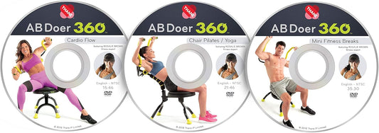 Fitness System Accessories (Set of 3 Workout DVD's)