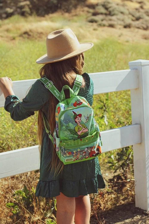 Wondapop - Peter Pan 13"" Nylon Daypack, Green