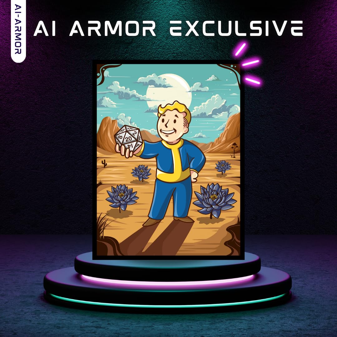 MTG (Vault Boy) 100ct Matte TCG Art Card Sleeves by Ai Armor