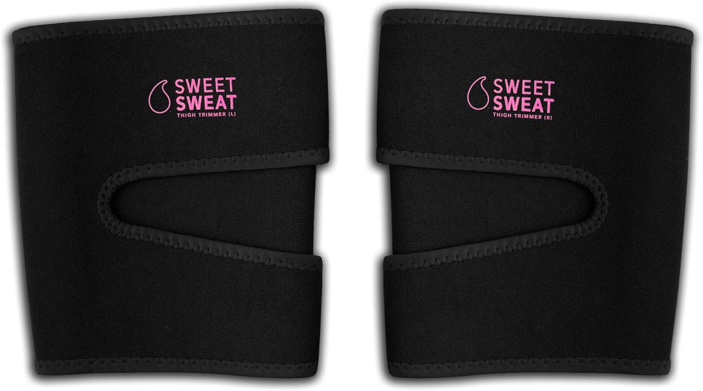Sports Research Sweet Sweat Thigh Trimmers for Men & Women Increases Sweat & Activity to the Thighs during Exercise