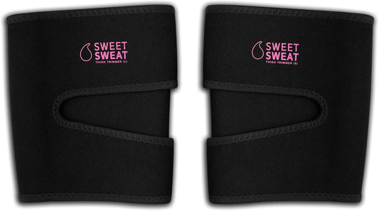 Sports Research Sweet Sweat Thigh Trimmers for Men & Women Increases Sweat & Activity to the Thighs during Exercise
