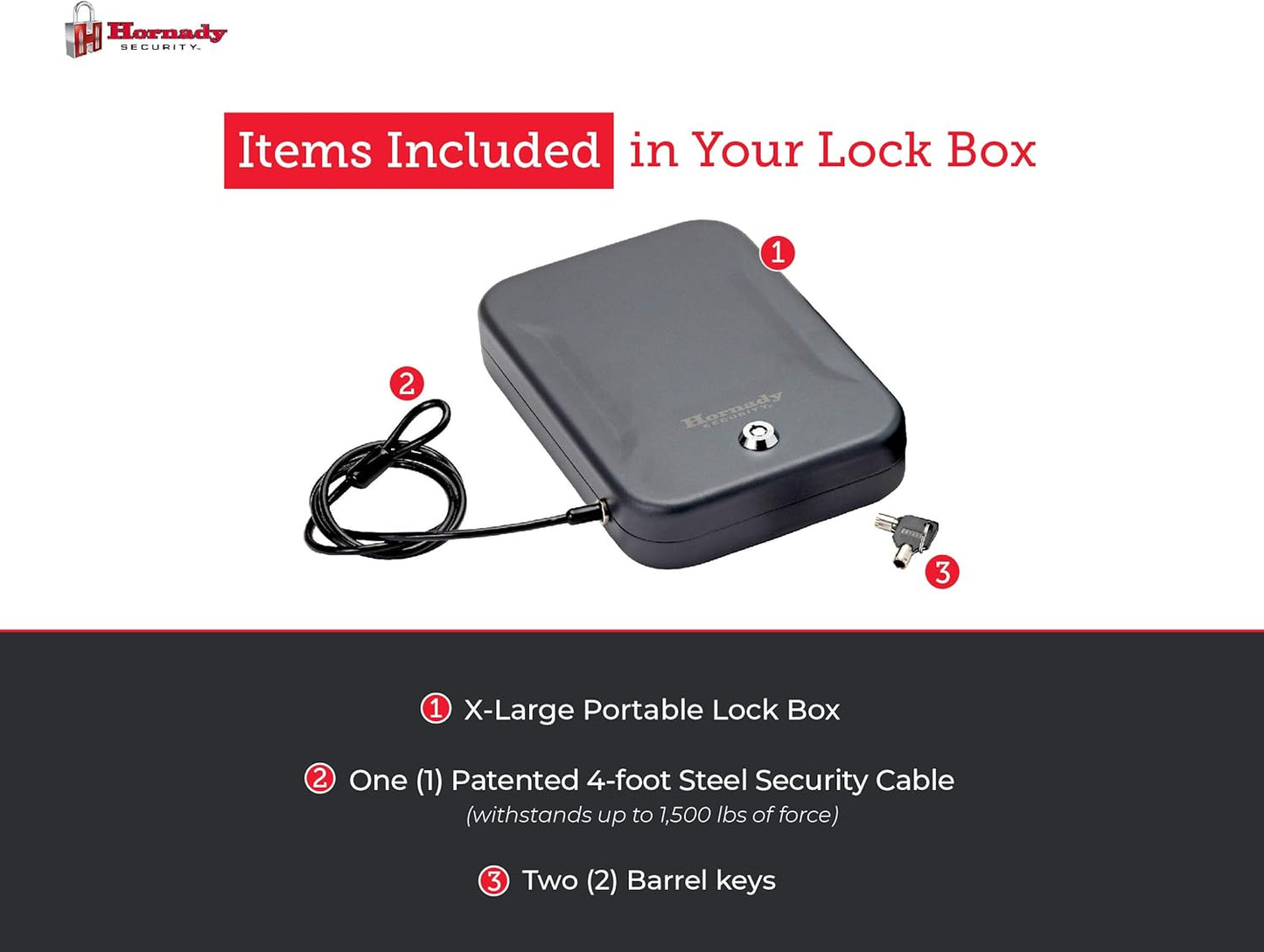 Hornady Lockbox for Guns and Valuables