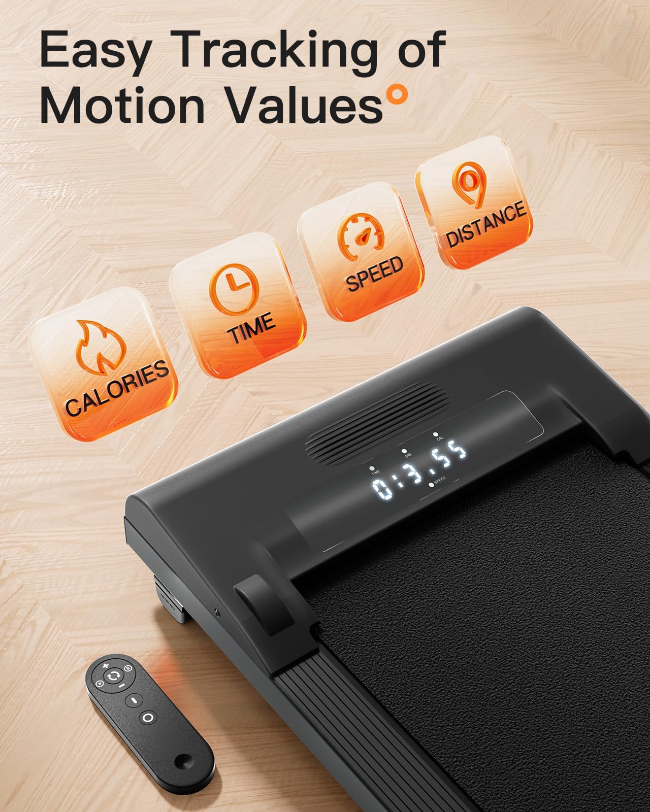 LONTEK Walking Pad, Small Under Desk Treadmill, Quiet Walking Treadmills for Home Office