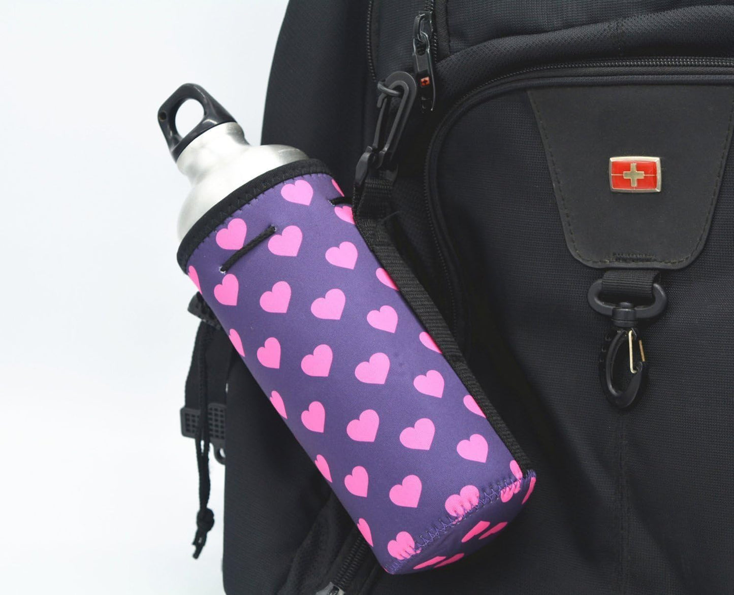 Af-Wan Water Bottle Cooler Carrier for 22 oz Long Neck Water Bottle or Tall Beer Bottles,Protable Neoprene Insulated Water Drink Bottle Cover Sleeve Tote Bag Pouch Holder Strap.(3pcs)