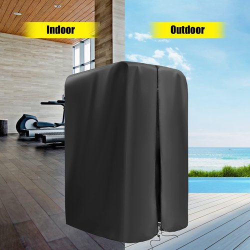 Kingling Pull Up Bar Station Covers, Pull Up Bar Stand Cover for Power Tower Home Strength Training Dip Stands Waterproof & Dustproof Protective Cover - 42''L x40''W x64''H