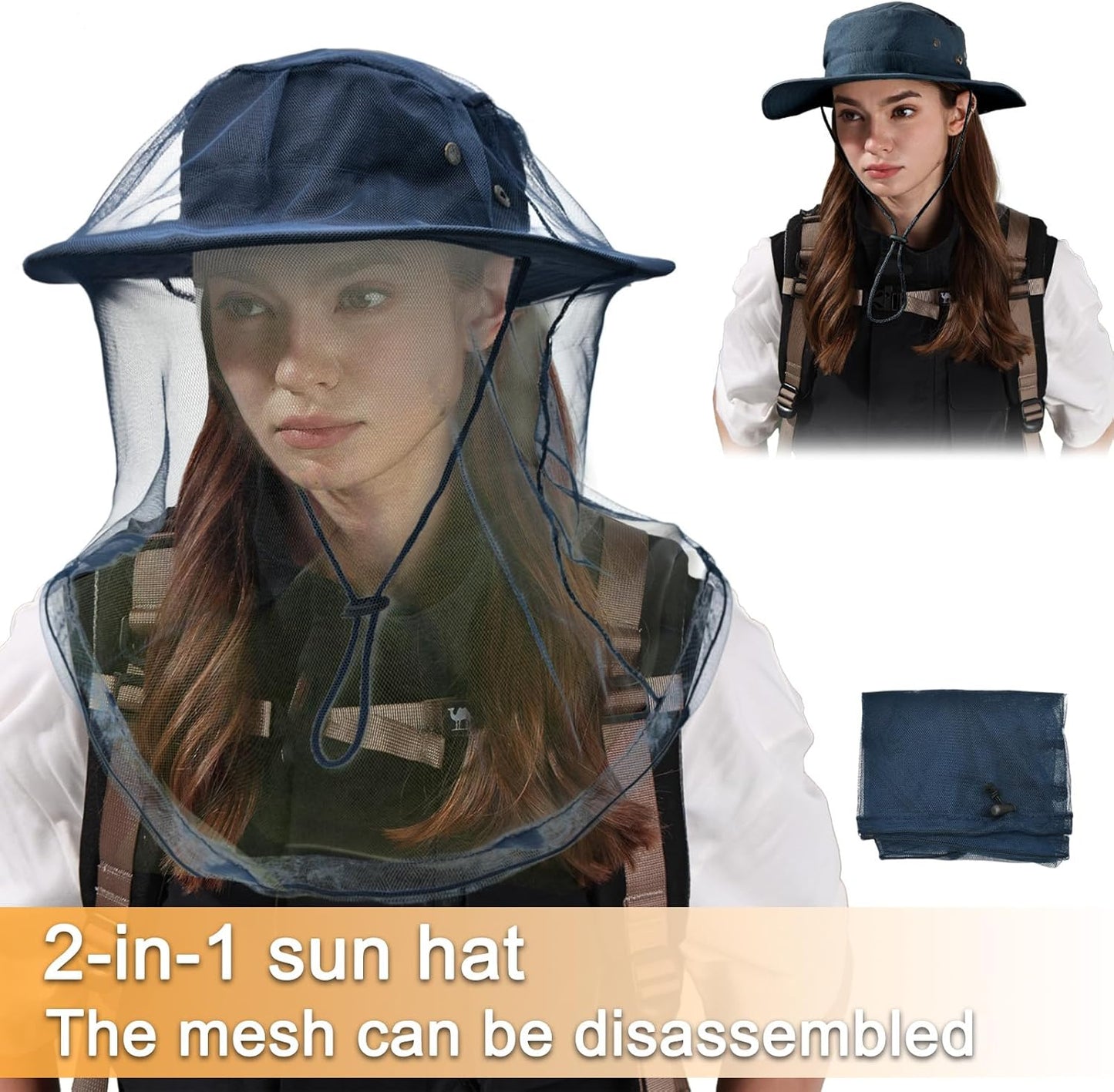 UPF 50+ Sun Hat | Foldable Boonie Hat for Men & Women | Fishing & Hiking
