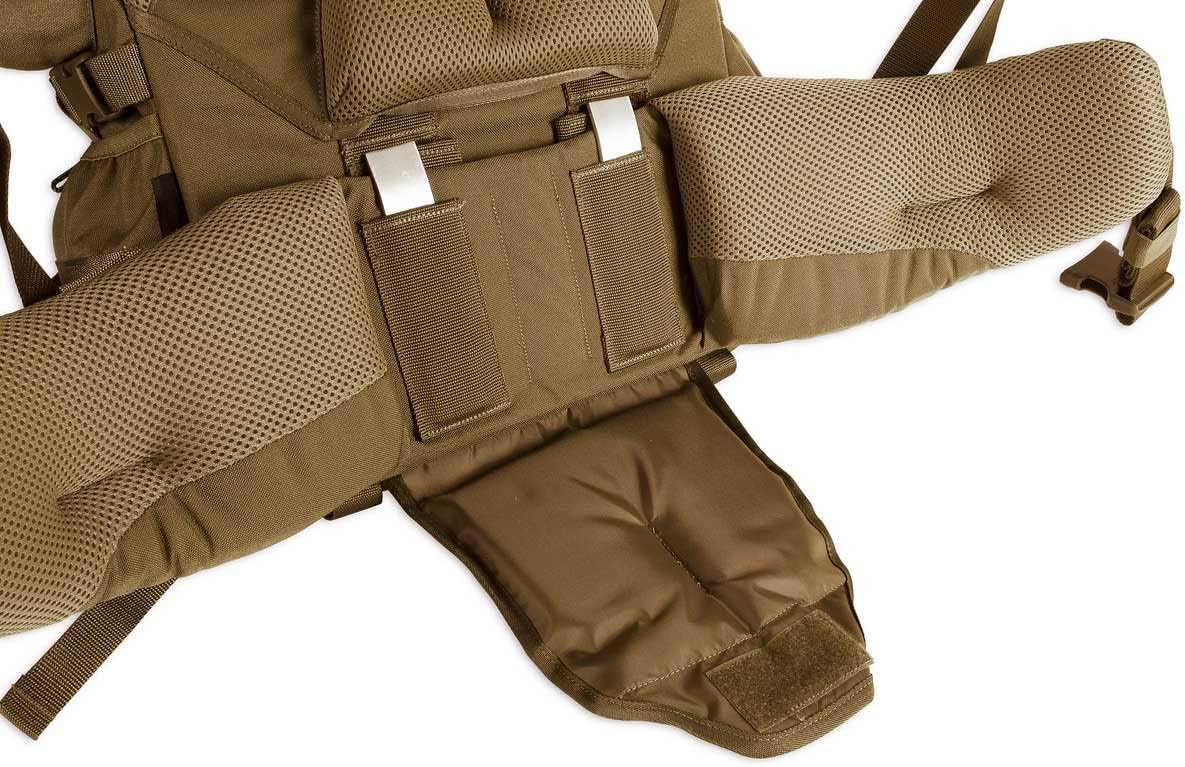 Tasmanian Tiger MKIII Tactical Backpack - 52L with MOLLE System & Detachable Hip Strap, Black
