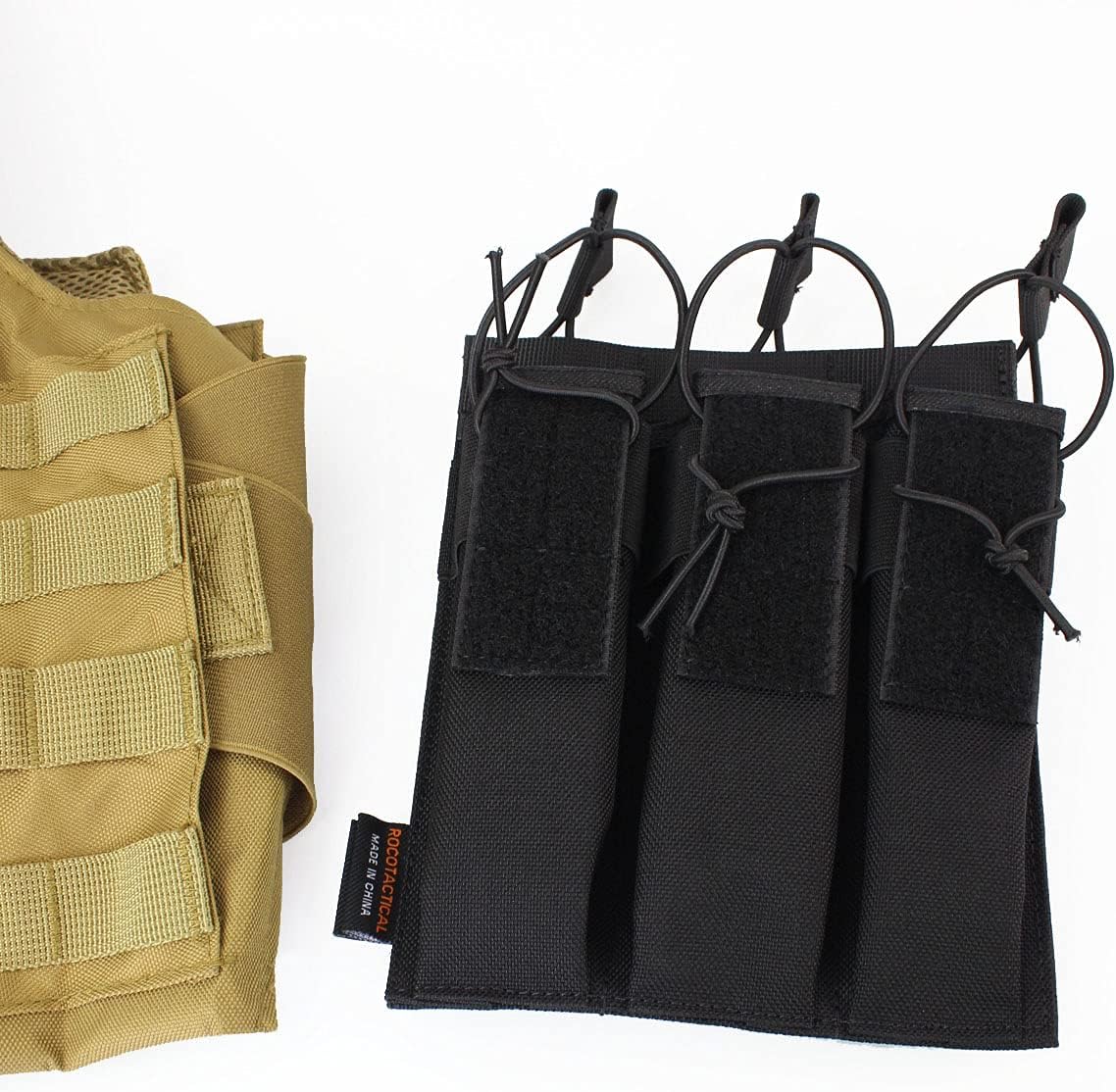 Tactical Molle Magazine Pouch, Kriss Tactical Pistol Triple Mag Pouch, Multi-use