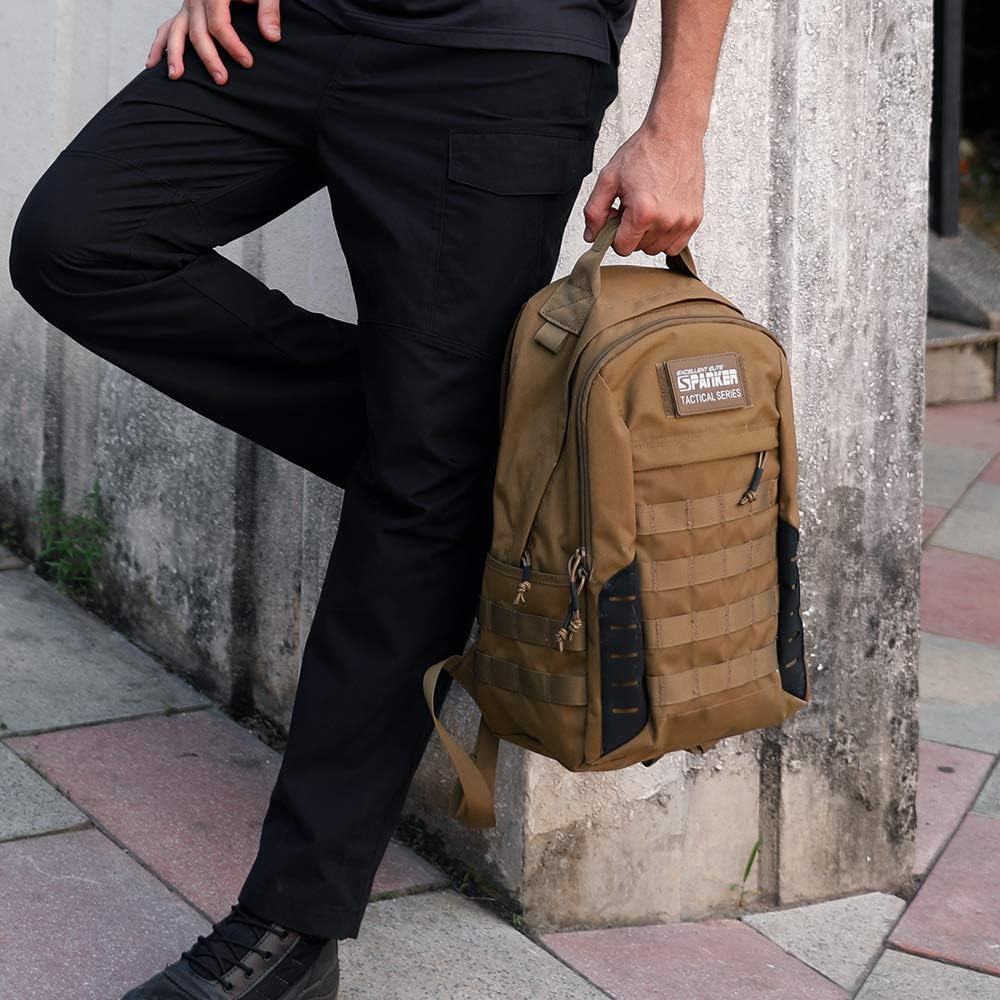 EXCELLENT ELITE SPANKER Military Tactical Backpack 18L Molle Backpacks Army Assault Survival Rucksack Pack (RGN)