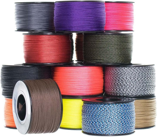 Atwood Mobile Products Nano Cord .75mm 300ft Small Spool Lightweight Braided Cord (Black)