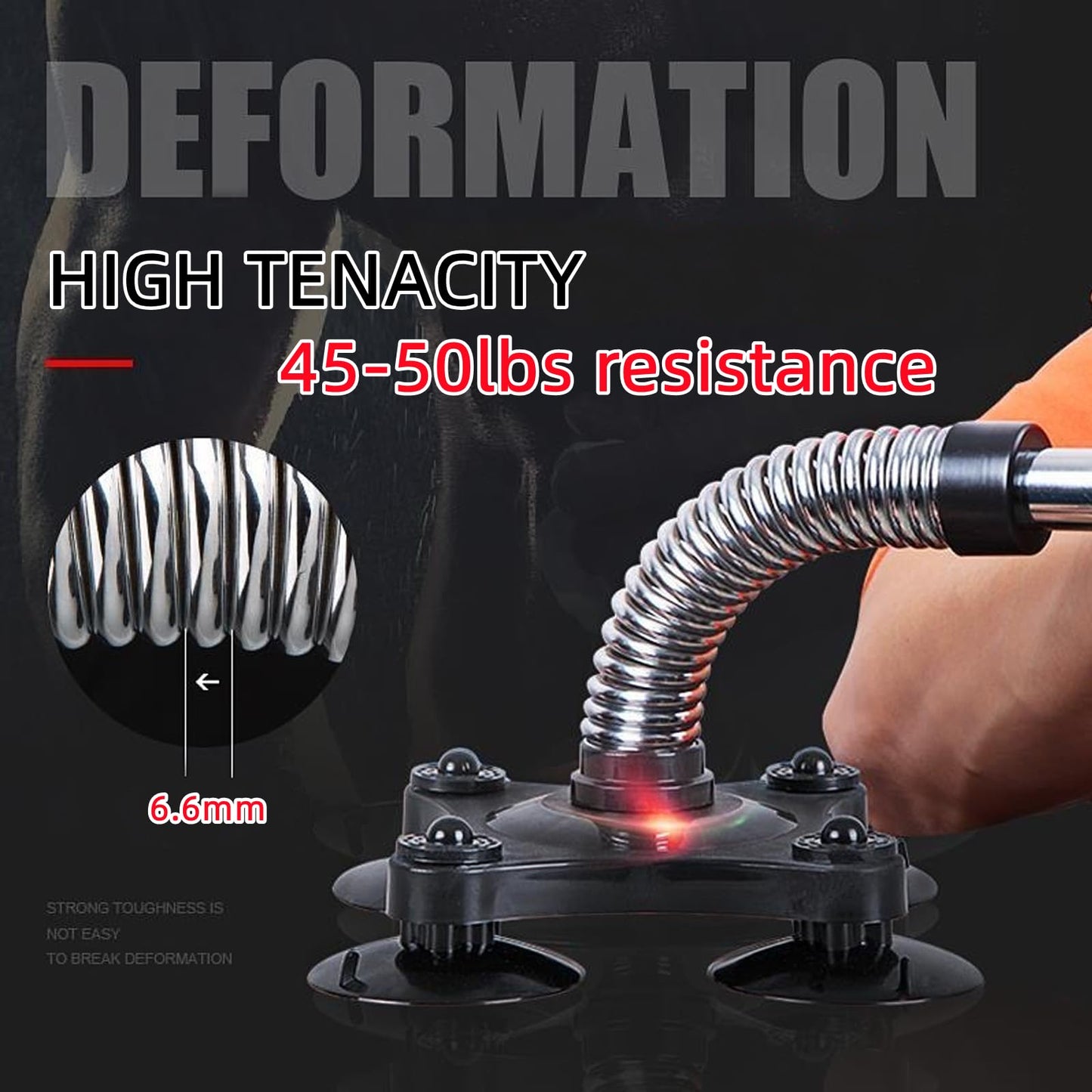 YoeDirect Arm Wrestling Training Equipment 45~50lbs Forearm Trainer Grips Wrist Exerciser Muscle Developer Strength Home Fitness for Professional & non-professional