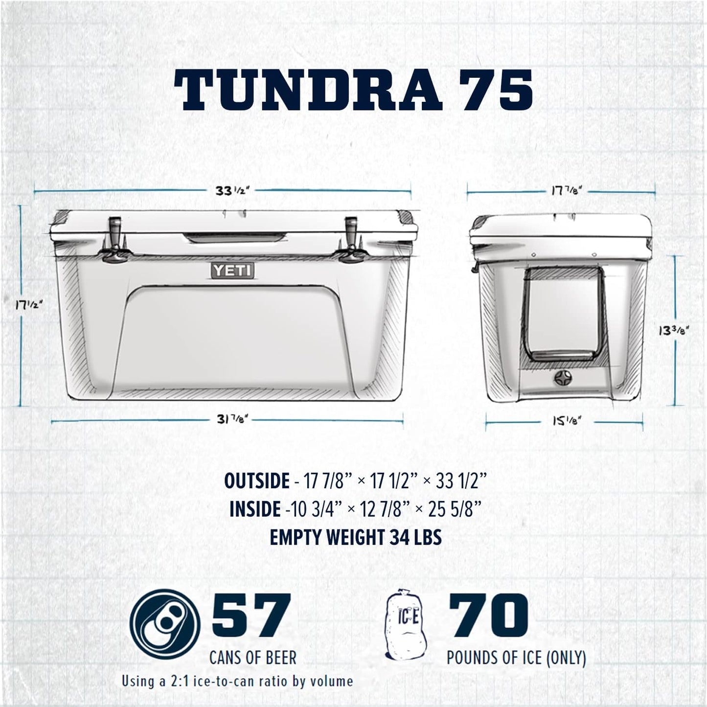 YETI Tundra 75 Cooler