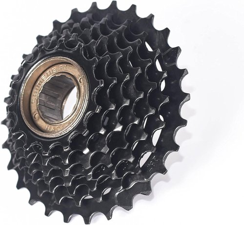 eBikeling 7 Speed Freewheel Bike Sprocket - Premium 14-28 Bicycle Sprocket for Smooth Gear Shifts - Essential Bike Components & Parts, Compatible with 7 Speed Freewheel Systems
