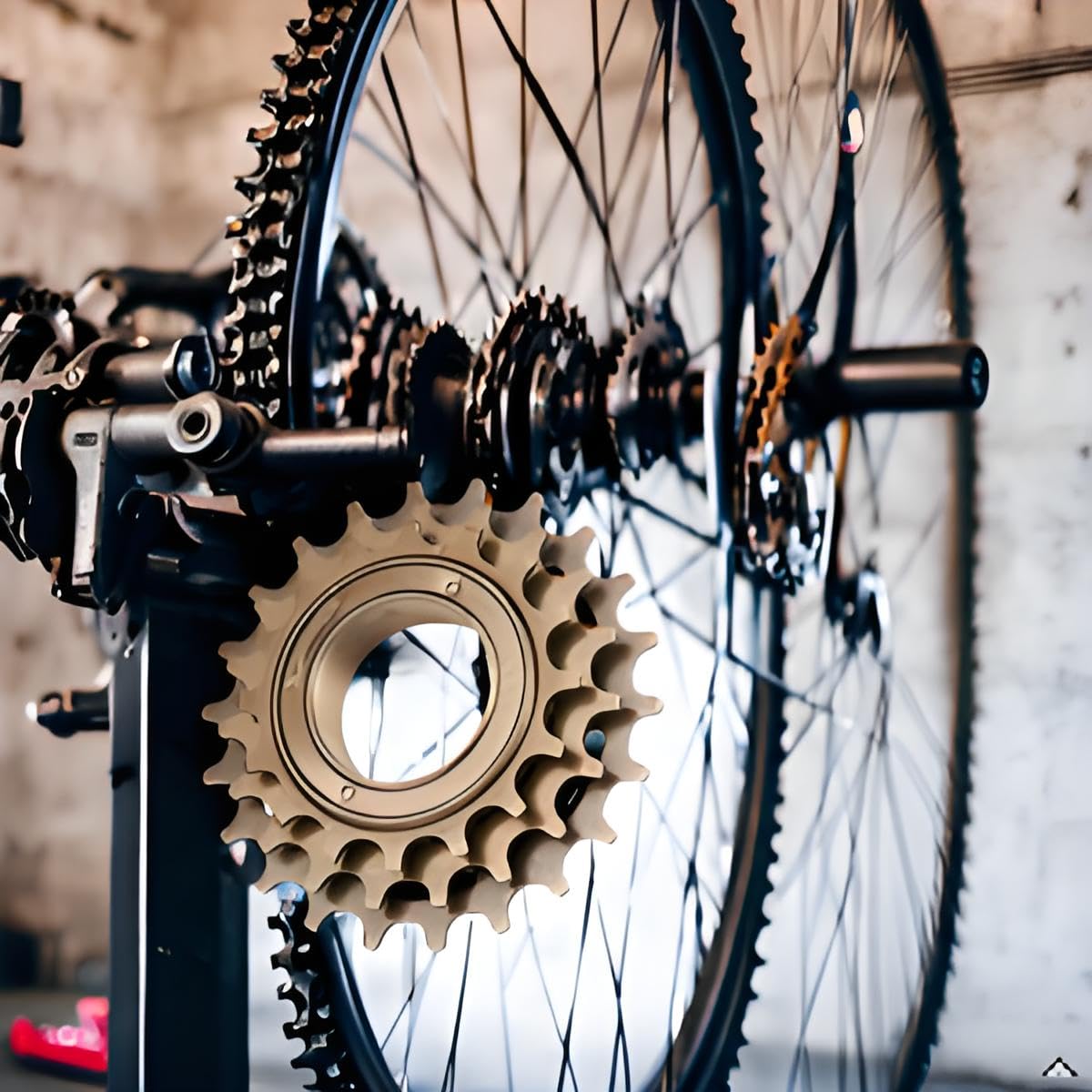 FUZHUI Bike Freewheel - Bicycle 3 Speed Freewheel, 16T-19T-22T Bike Flywheel 3 Gears, Mountain Bike Flywheel, High Strength Durable Flywheel for Mountain Road Bike Replacement Accessory