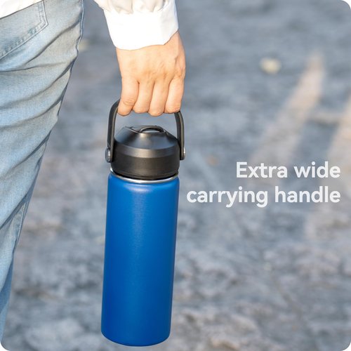 Prurex Straw Lid for Hydro Flask 12 16 18 20 32 64 oz Wide Mouth Bottles,Replacement Lid with Silicone Nozzle,2.28 "Wide Mouth Sports Water Bottle Accessories(2 pack)