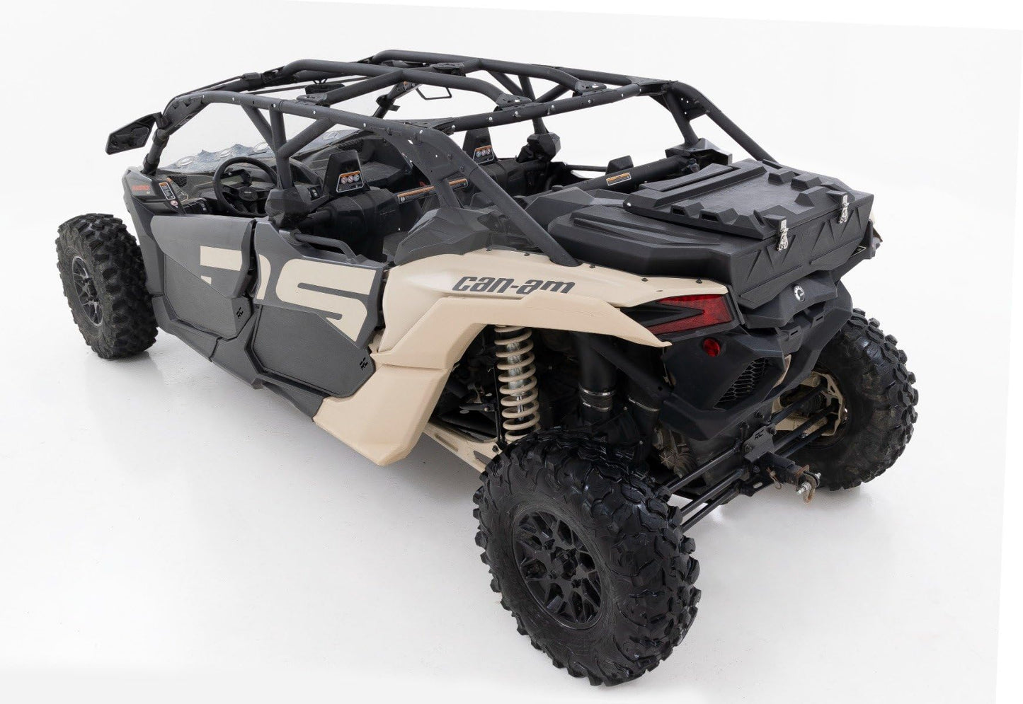Rough Country 45G Cargo Box for 2 & 4 Seater Can-Am Maverick X3 UTV - Waterproof, UV & Scratch Resistant, 44" X 23.3" X 10.2"
