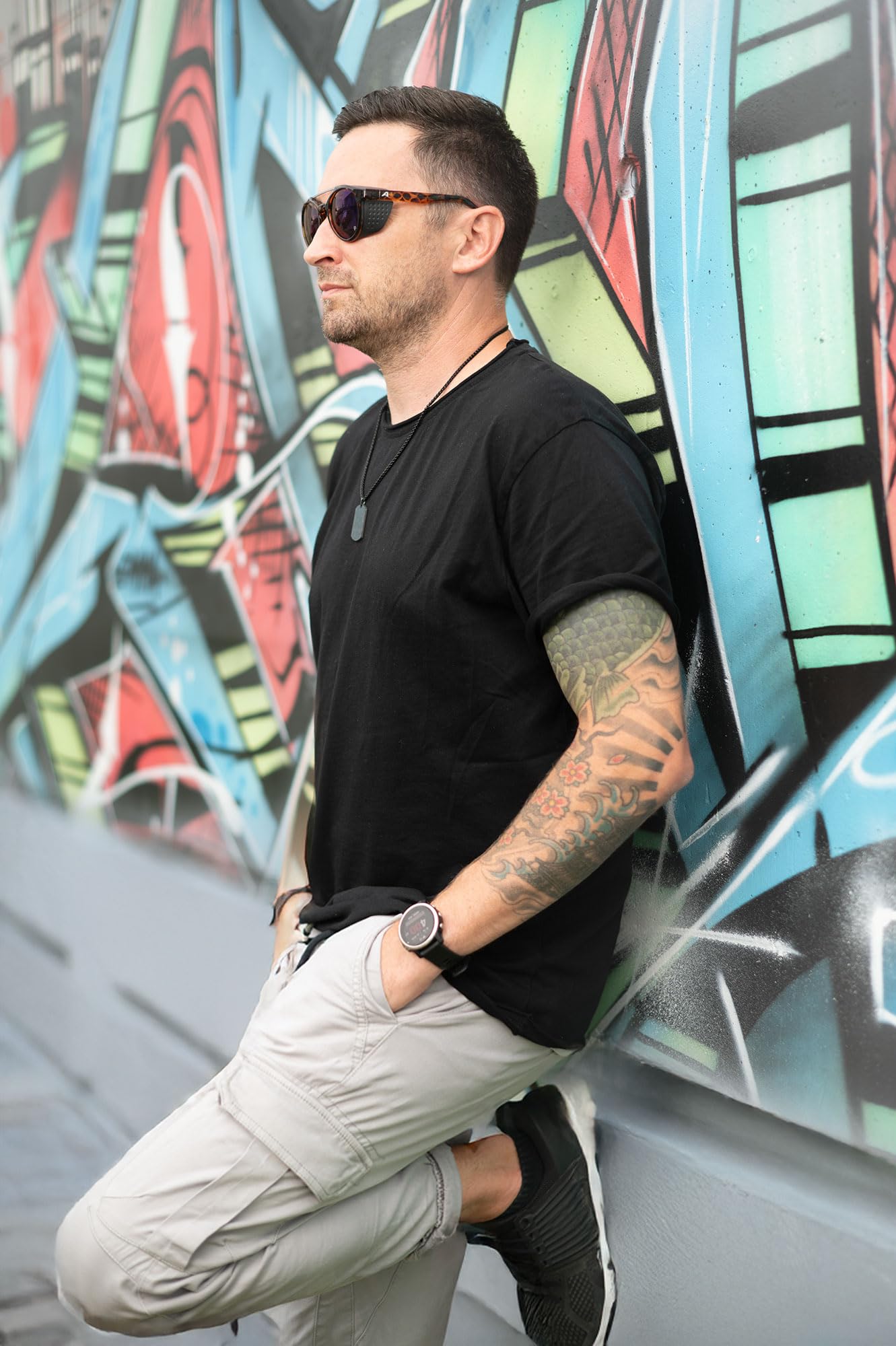 ALPINA GLACE P - Sunglasses with 100% UV Protection for Adults - Polarized, Mirrored & Shatterproof - Havana Gloss - One Size