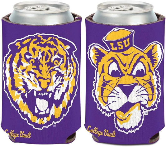 WinCraft LSU Tigers Official NCAA 12 oz. Insulated Coozie Can Cooler by 165916
