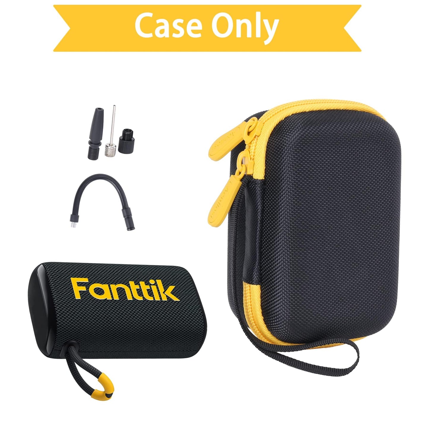 Aenllosi for Fanttik X8 Nano/X9 Nano Electric Ball Pump Hard Case,Air Pump Organizer for Air Tube and Adaptor(Case Only)