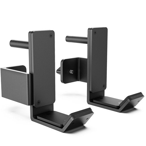 Synergee Power and Squat Rack Attachment 2x3 J-Cups Designed for 5/8” Hole. J-Hook for Power Lifting, Squats and Presses. Sold in Pairs.