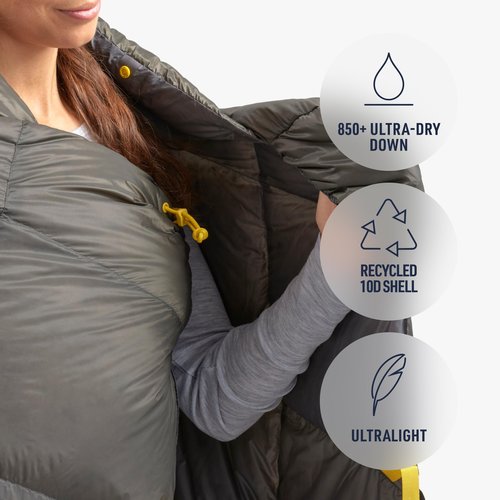 Sea to Summit Ember Ultralight Down Backpacking Quilt, 30-Degree, Long