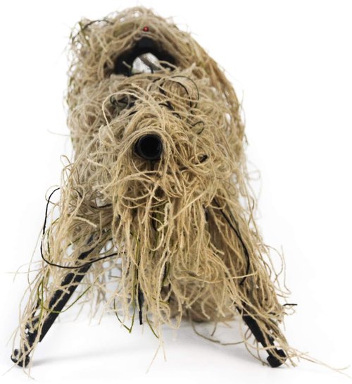 GUGULUZA Ghillie Rifle Cover Wrap Camo, w/Elastic Strap for Camouflage Hunting Rifle