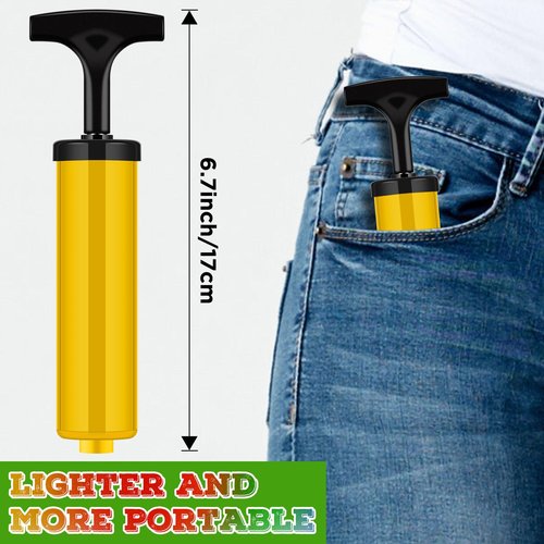WILLBOND Ball Air Pump Bulk with Needle for Sports Balls Operation Christmas Hand Pump Portable Kit Extension Hose for Balls Basketball Soccer Christmas Volleyball Gifts(24 Sets)