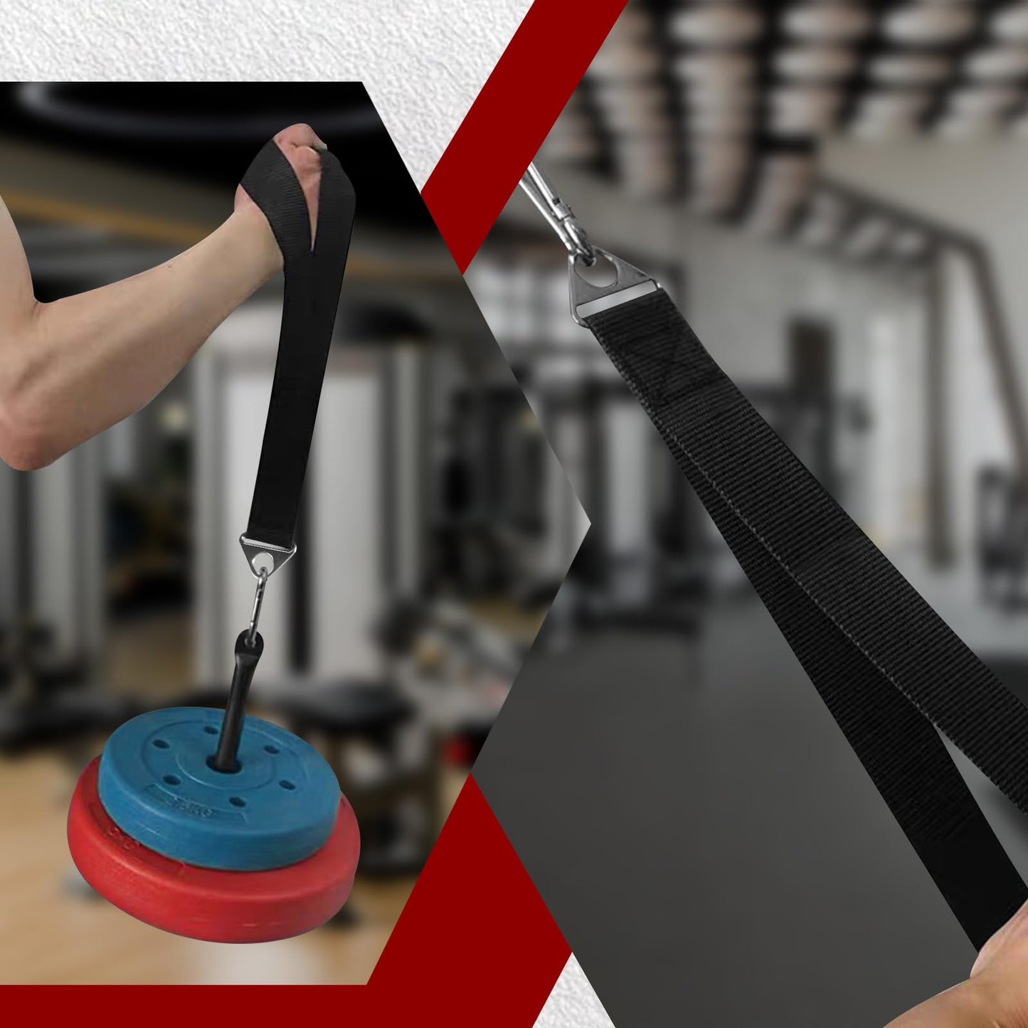 Arm Wrestling Training Strap Belt: Arm Hand Grip Finger Wrist Forearm Exerciser Strengthener Workout Equipment