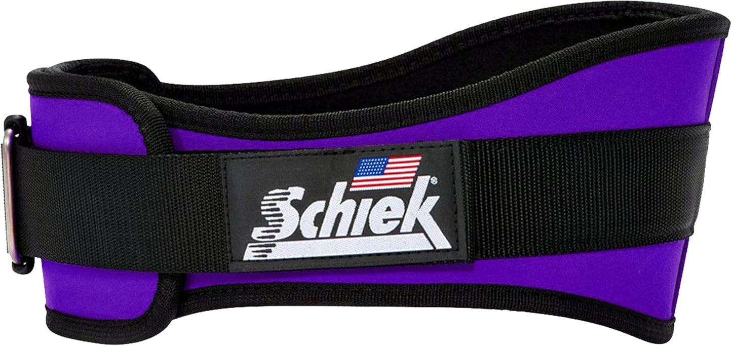 Schiek Sports 2006 Nylon 6 Inches Weight Lifting Belt - Support Belt for Power Lifting