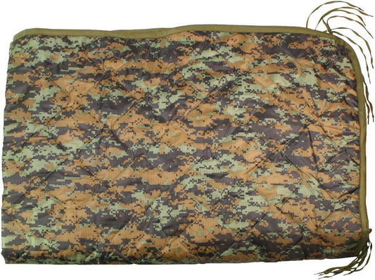 Rothco G.I. Type Camo Poncho Liner, Woodland Digital Camo