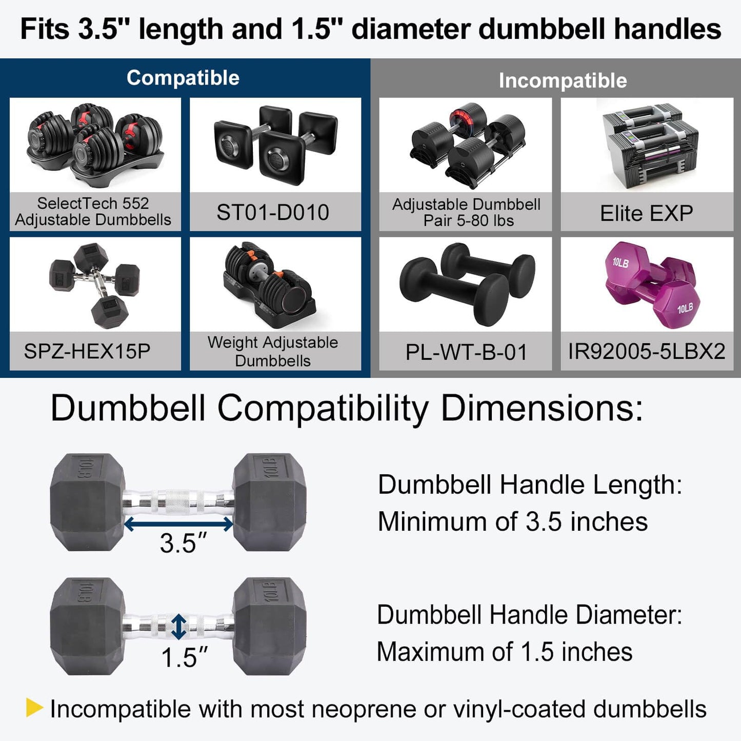 AltitudeCraft Dumbbell to Barbell Converter, Transform Dumbbells to Barbell Bar, Dumbbell Barbell Converter for Home Gym, Adjustable to 200 lb Capacity